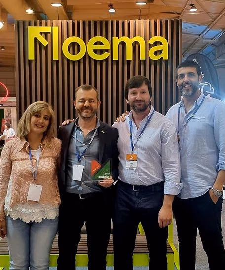 Equipa comercial da Floema com prémio Inovação da edição da Tektónica.